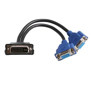 مبدل DVI به VGA مدل LED CABLE