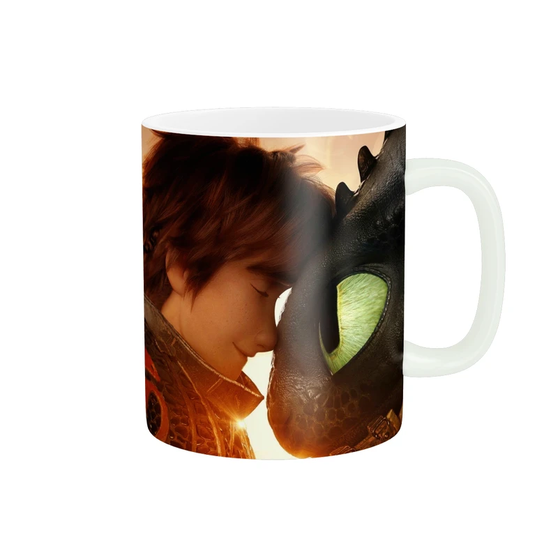 ماگ طرح انیمیشن اژدها سواران کد 344