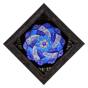 تابلو بشقاب میناکاری کد 22-10087 