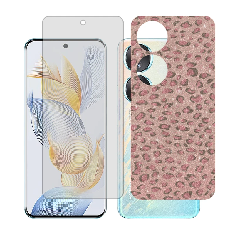 محافظ صفحه نمایش مات گلس مدل Together مناسب برای گوشی موبایل آنر 70 به همراه برچسب پوششی پشت گوشی