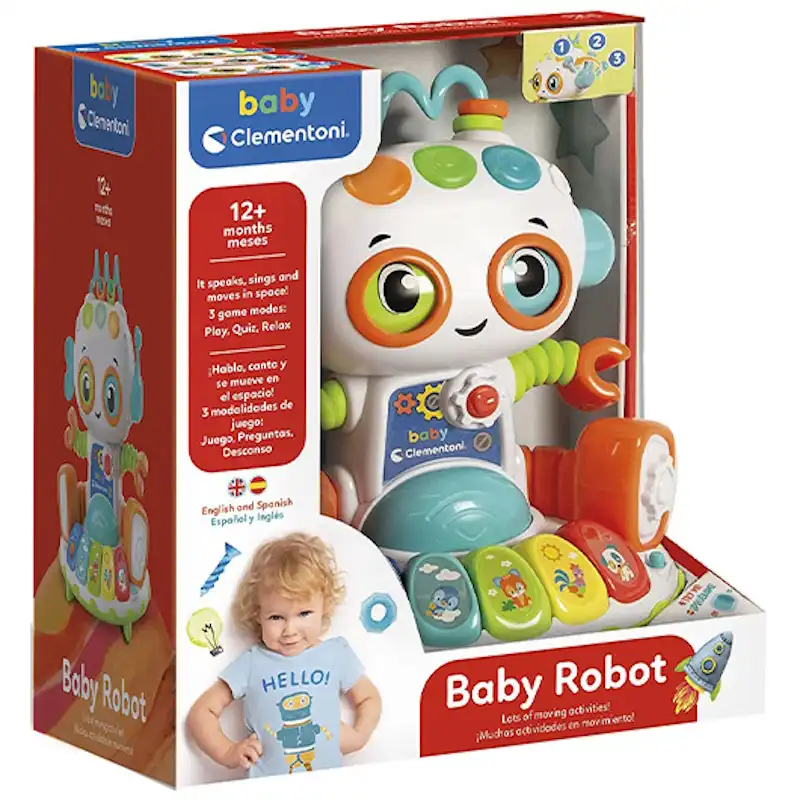 بازی آموزشی موزیکال کلمنتونی مدل Baby Robot