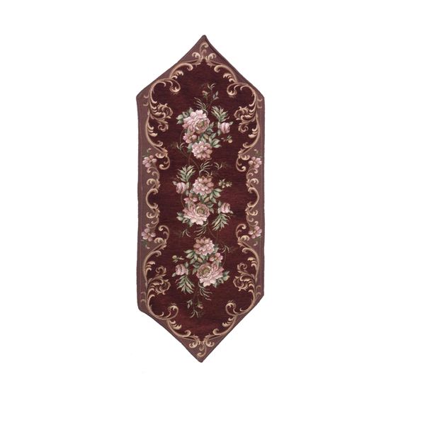 رومیزی مدل Tiny rose سایز 85*35 سانتی متر رومیزی مدل Tiny rose سایز 85*35 سانتی متر
