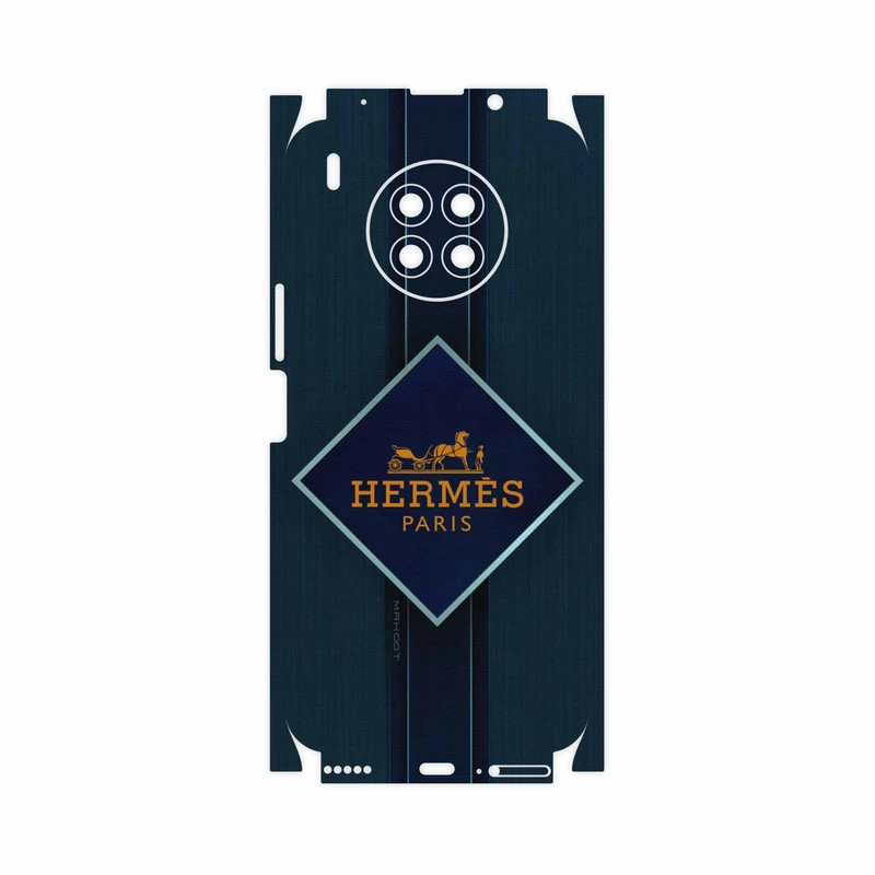 برچسب پوششی ماهوت مدل Hermes-Logo-FullSkin مناسب برای گوشی موبایل آنر 50 Lite