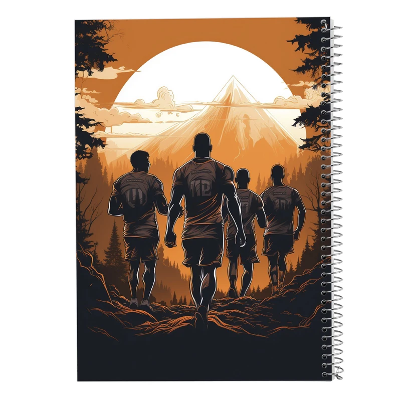 دفتر ژورنال نویسی 50 برگ مدوپد مدل نقطه ای طرح تایتان Titan کد DF11942