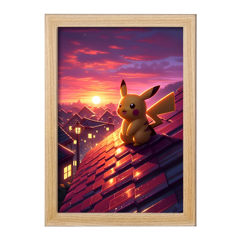 تابلو خندالو مدل انیمه پوکمون (pokemon) کد F9037