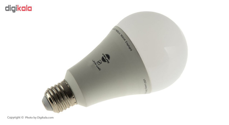 لامپ ال ای دی 20 وات پارس شهاب مدل 32975 پایه E27 بسته 5 عددی