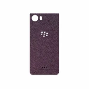MAHOOT Purple-Leather Cover Sticker for BlackBerry KEYONE