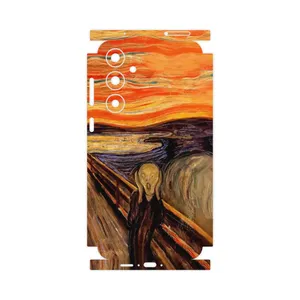 MAHOOT The Scream of Munch-FullSkin Cover Sticker for Samsung Galaxy A55