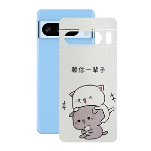 Remax cover sticker Leth model Mochi cat design suitable for Google Pixel 8 Pro mobile phone