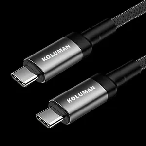 کابل تبدیل USB -C به USB -C کلومن مدل KD-52 طول 1 متر