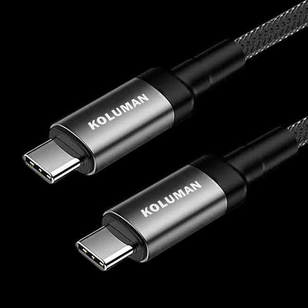 کابل تبدیل USB -C به USB -C کلومن مدل KD-52 طول 1 متر
