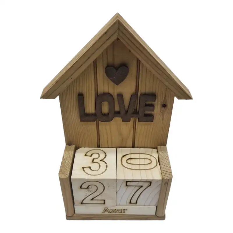 تقویم رومیزی مدل LOVE