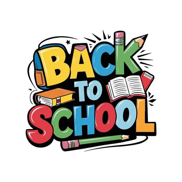 استیکر پارچه و لباس پاد آفرین مدل مدرسه کد 836