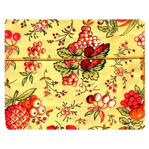 دستمال سفره چاپی 36 × 36 رزین تاژ طرح تمشک 2 عددی