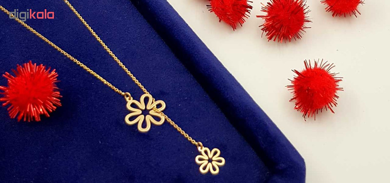 گردنبند طلا 18 عیار کانیار گالری مدل GA19