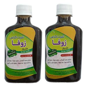 شربت گیاهی زوفا جالینوس - 260 میلی لیتر بسته 2 عددی