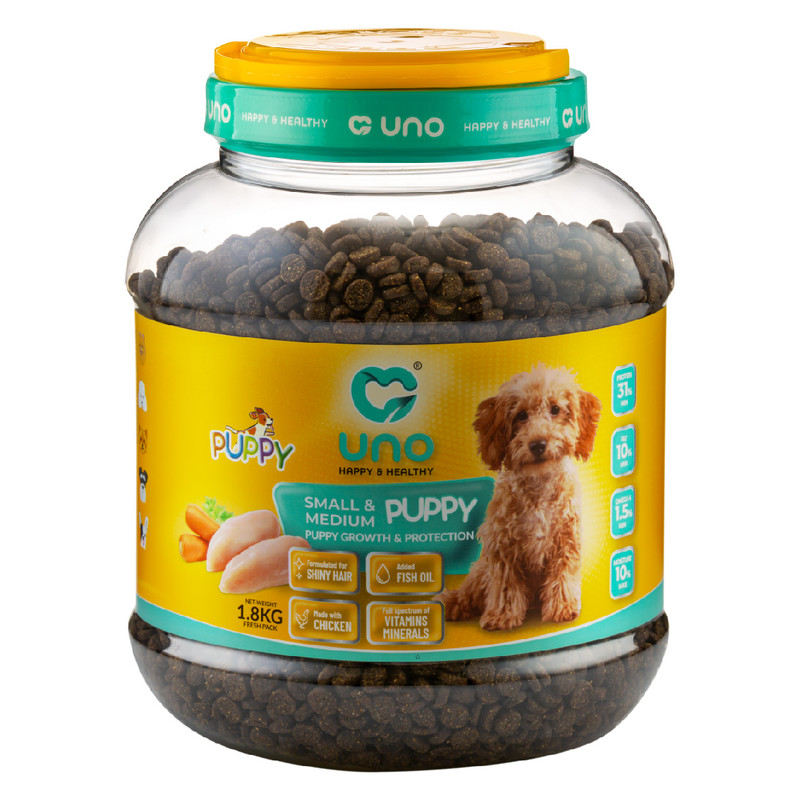 غذای خشک سگ اونو مدل توله نژاد کوچک و متوسط وزن 2 کیلوگرم