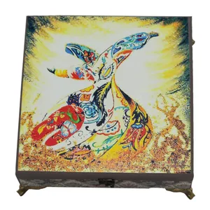  جعبه مدل دکوپاژ طرح لاکچری سماع کد 7907