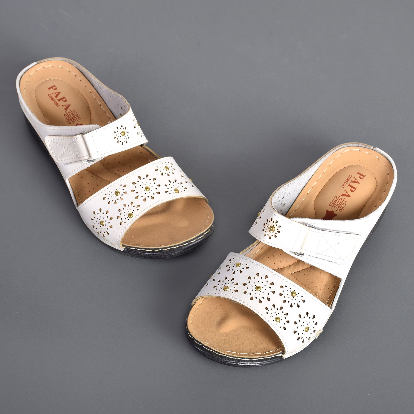 دمپایی زنانه پاپا کد 7450 - - 29