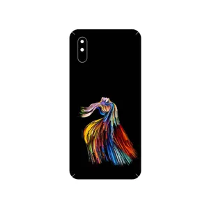 MAHOOT Rainbow Hair Digital Art Cover Sticker for Xiaomi Redmi 9i Sport