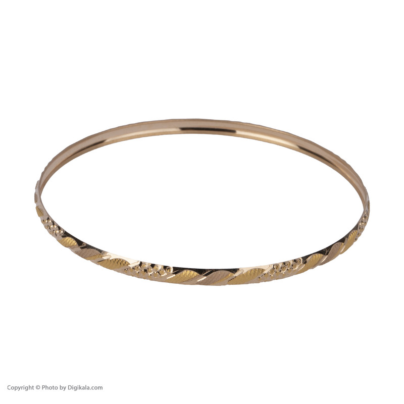 النگو طلا 18 عیار زنانه مدل AL42-G-2