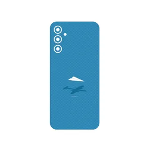 MAHOOT Minimal Paper Airplane Cover Sticker for Samsung Galaxy A14