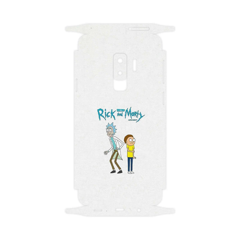 برچسب پوششی ماهوت مدل Rick and Morty-FullSkin مناسب برای گوشی موبایل سامسونگ Galaxy S9 Plus