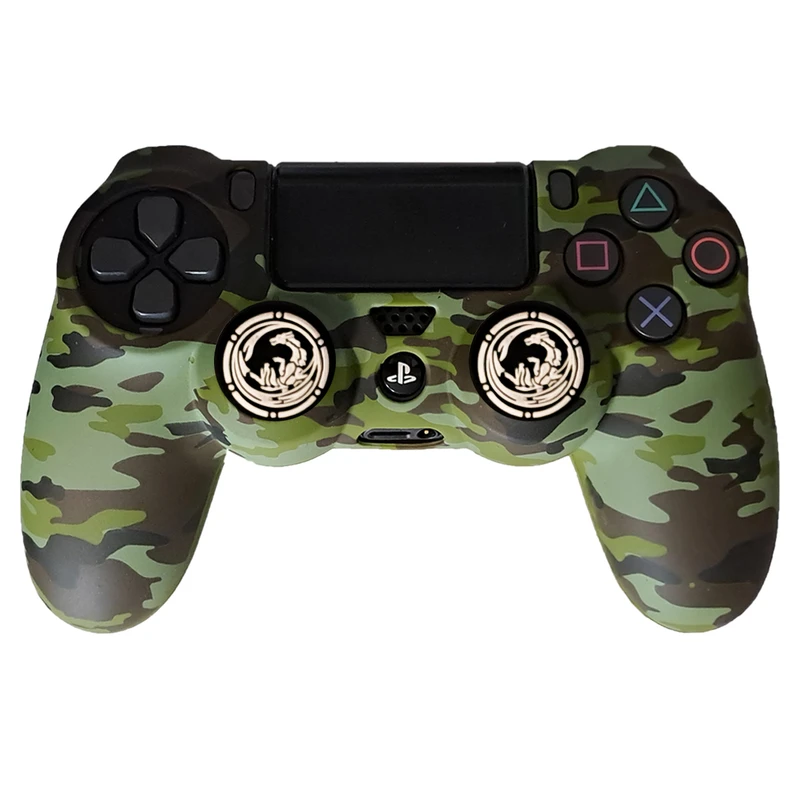 محافظ دسته پلی استیشن 4 طرح ارتشی مدل Army PS4257 به همراه روکش آنالوگ