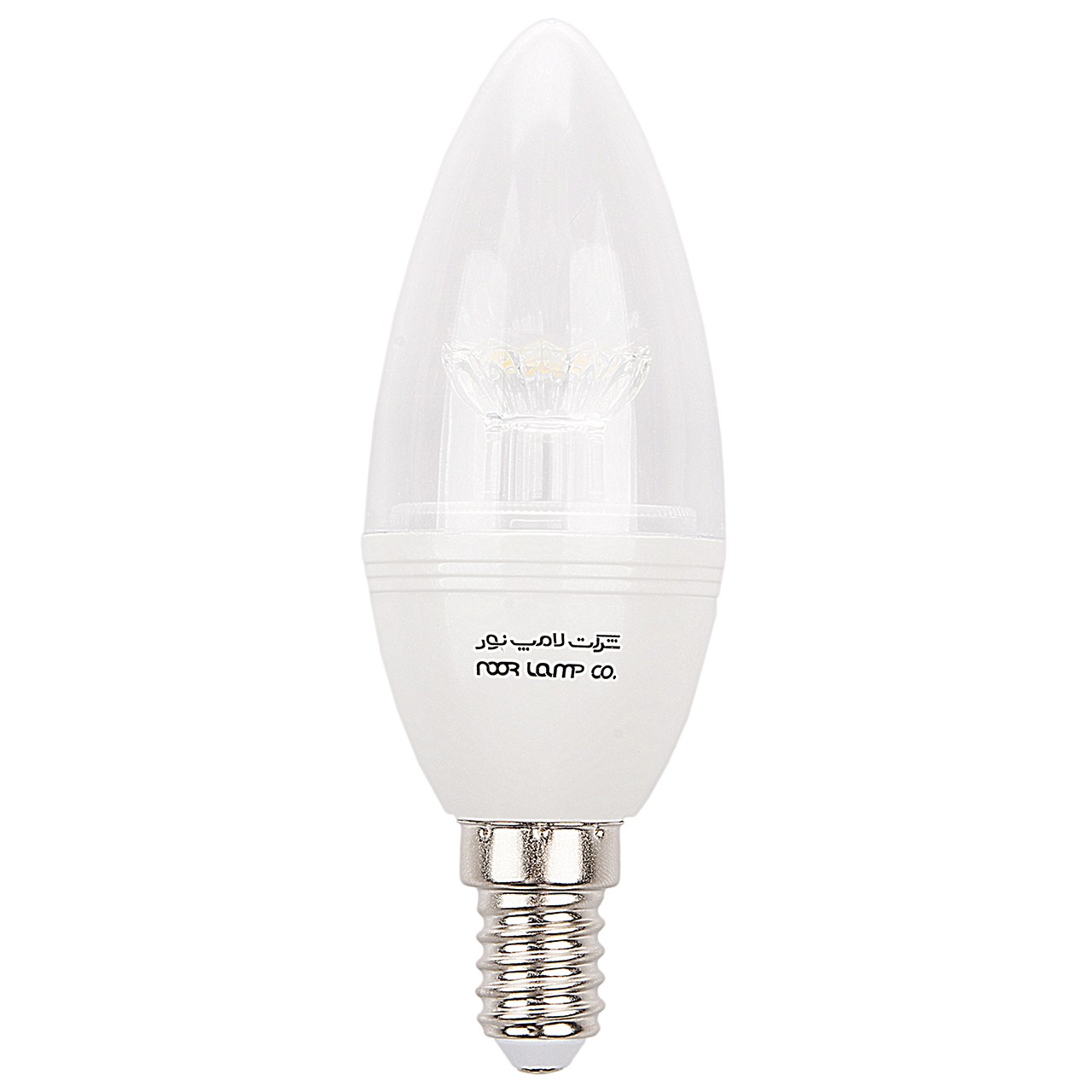 لامپ ال ای دی 6 وات شمعی نور با پایه E14