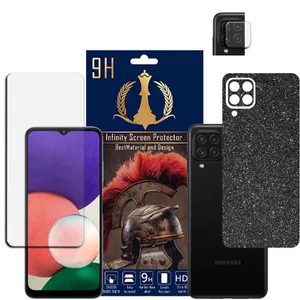  Infinity PRO MAX Cover Sticker For SAMSUNG GALAXY A22 4G with Screen and Lens Protector