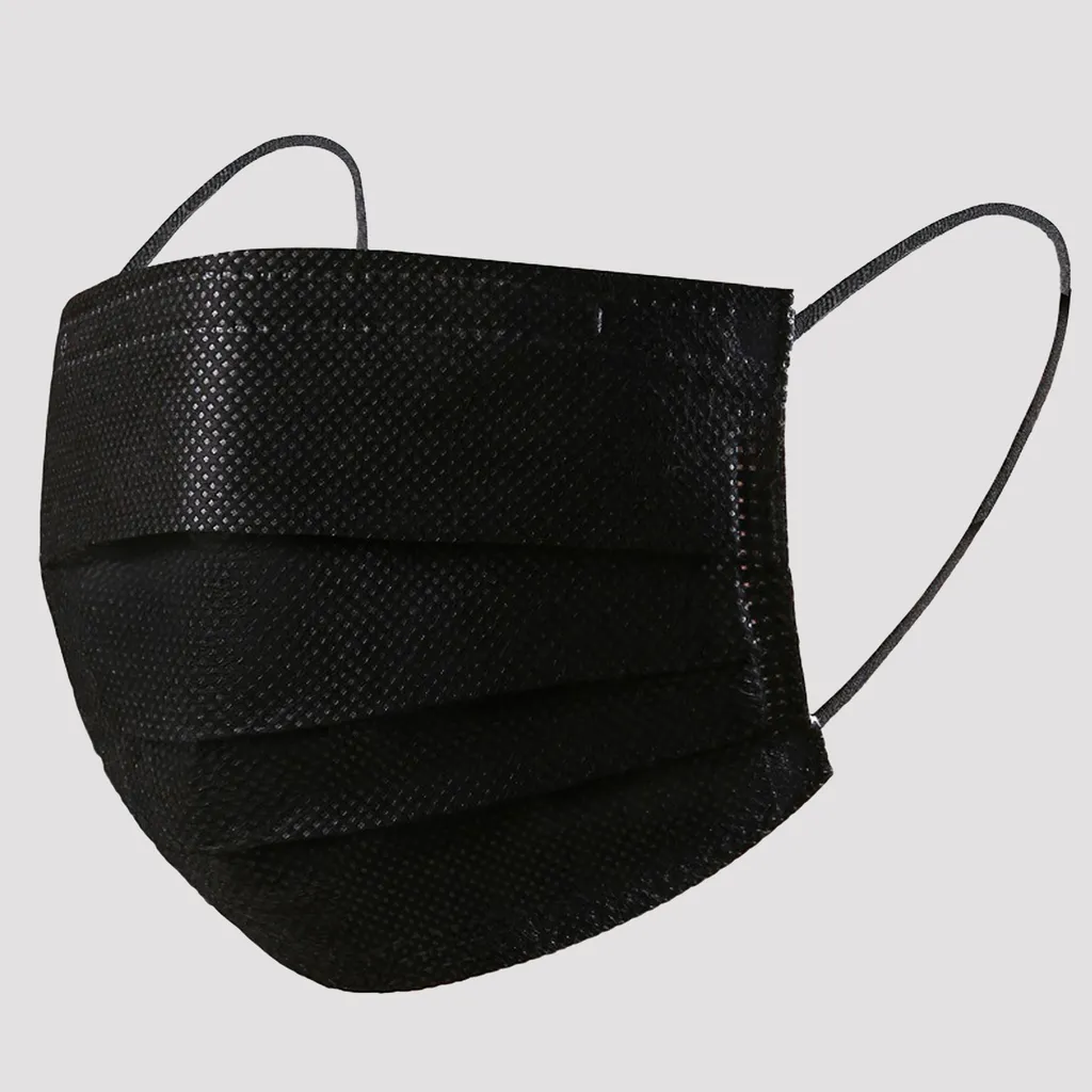 ماسک تنفسی دکتر کرست مدل DRc-Black50 بسته 50 عددی