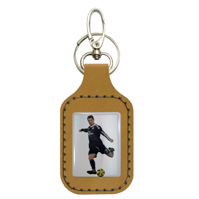 جاکلیدی دستی چرم مدل Srn01 طرح رونالدو 2