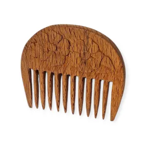 شانه مو مدل چوبی گل آرا