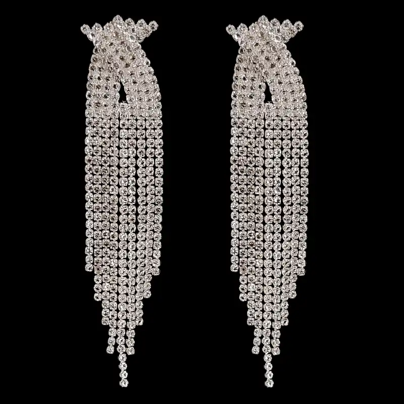 گوشواره زنانه طرح جواهری کد RKH_1752