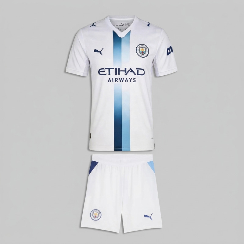 ست تی شرت و شلوارک ورزشی مردانه مدل منچستر سیتی Away 2027