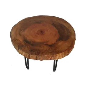 میز عسلی طرح تنه درخت کد 50