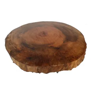 میز عسلی طرح تنه درخت کد 60