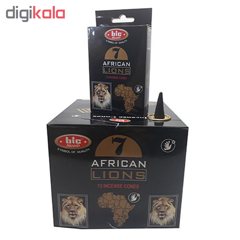 عود بیک مدل African Lions بسته 15 عددی