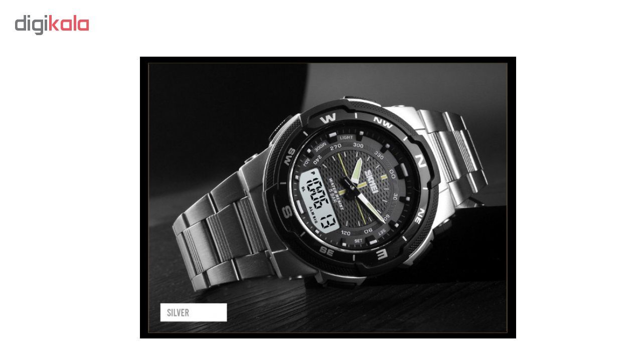 ساعت مچی عقربه ای مردانه اسکمی مدل 1370S -  - 2