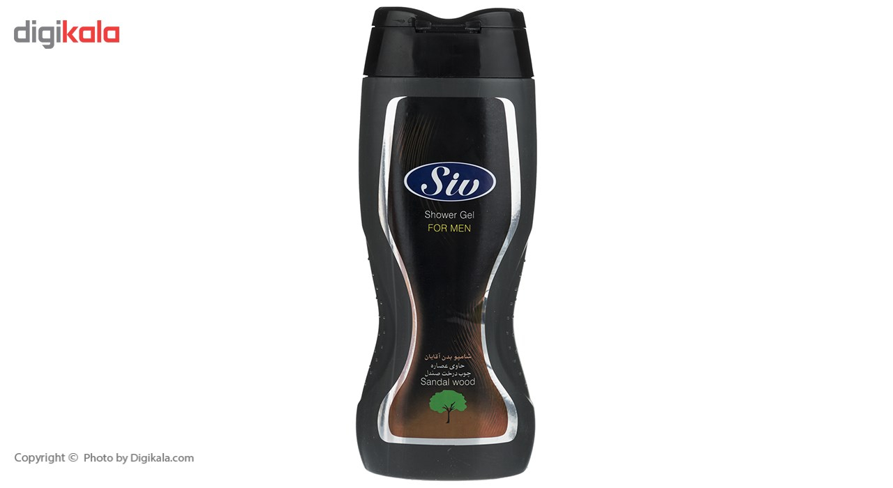شامپو بدن مردانه سیو مدل Sandal Wood مقدار 400 گرم