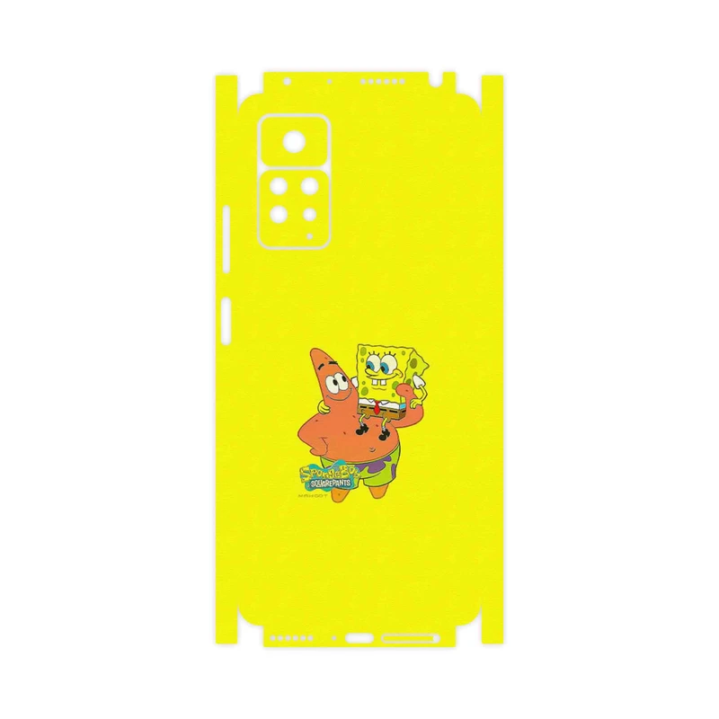 برچسب پوششی ماهوت مدل SpongeBob SquarePants-FullSkin مناسب برای گوشی موبایل شیائومی Redmi Note 11 Pro Plus 5G (India)