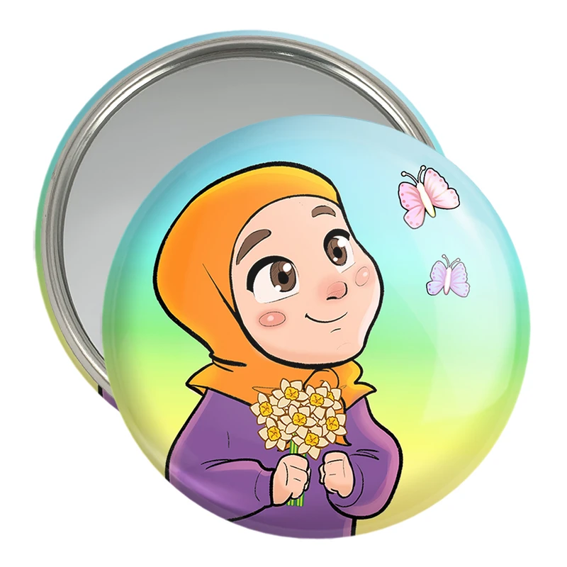 آینه جیبی خندالو مدل نیمه شعبان کودکانه کد 25551