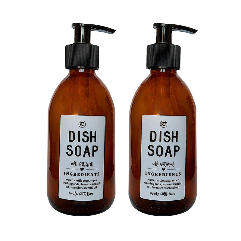 پمپ مایع ظرفشویی مدل DOUBLE DISH SOAP مجموعه دو عددی