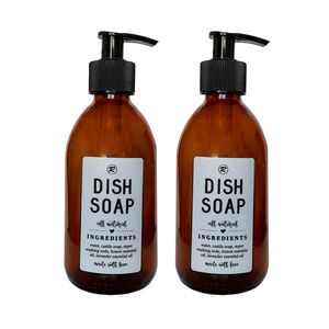 پمپ مایع ظرفشویی مدل  DOUBLE DISH SOAP مجموعه دو عددی