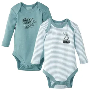 بادی آستین بلند نوزادی لونی تونز مدل IAN-289250 مجموعه 2 عددی