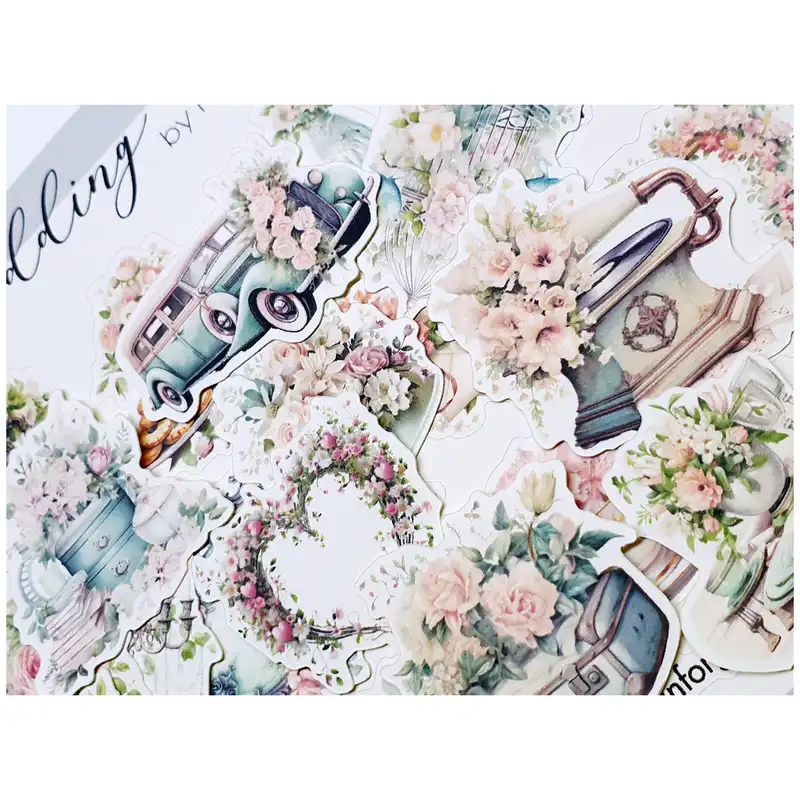 برچسب کاترینکا طرح برش خورده بولت ژورنال و اسکرپ بوک طرح Wedding3 بسته 31 عددی