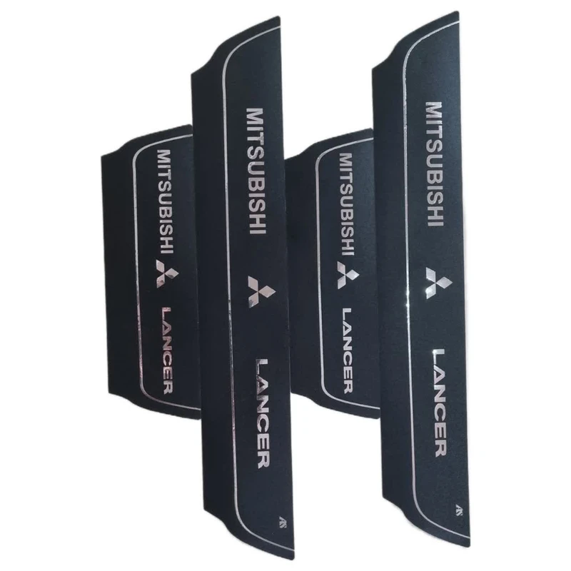 برچسب پارکابی خودرو امیران اسپرت طرح چرم کد 2025015 مناسب برای میتسوبیشی لنسر مجموعه 4 عددی
