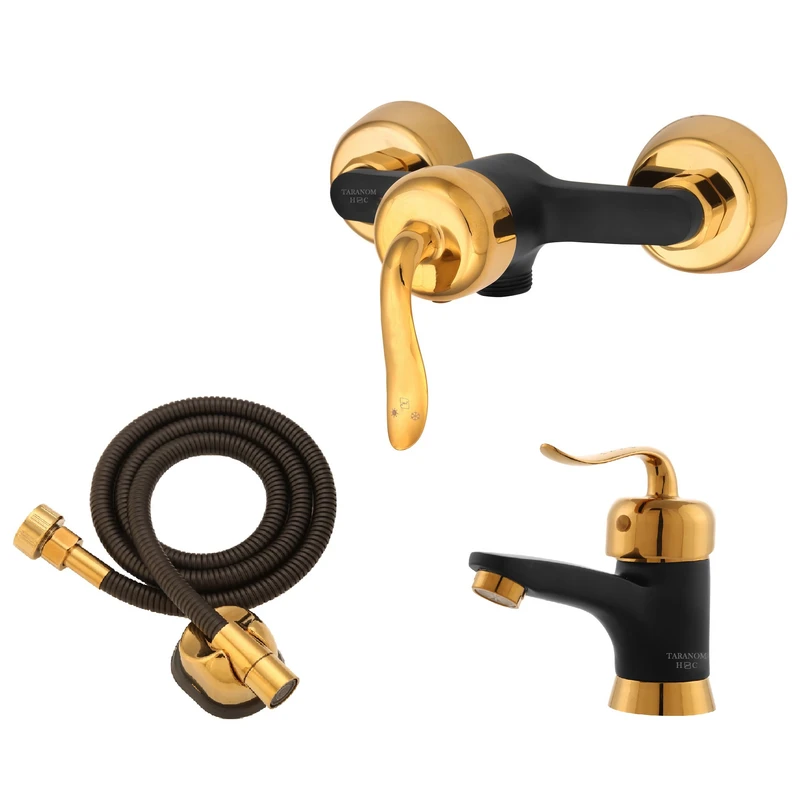 ست شیرآلات ترنم مدل دیاموندMT مجموعه 3 عددی