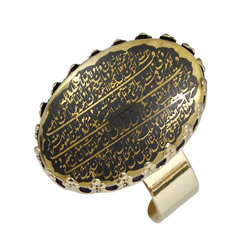 انگشتر زنانه مدل حدید چهارقل کد 78241