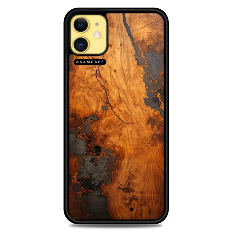 کاور آکام مدل AMC-WA11-WOOD-15 مناسب برای گوشی موبایل اپل iPhone 11